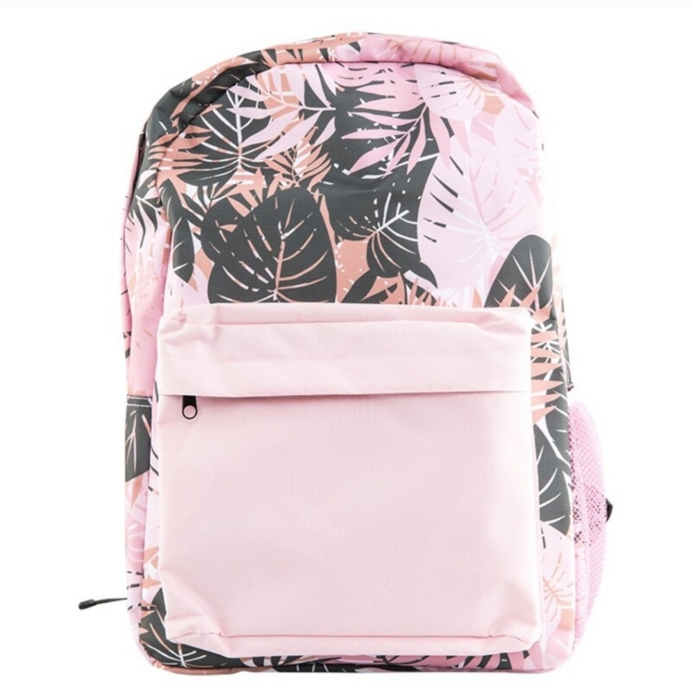 NWT! FFF Pink Palm Backpack